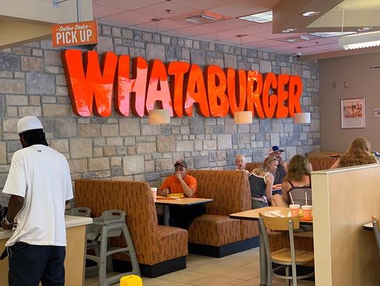 Whataburger Menu Calories