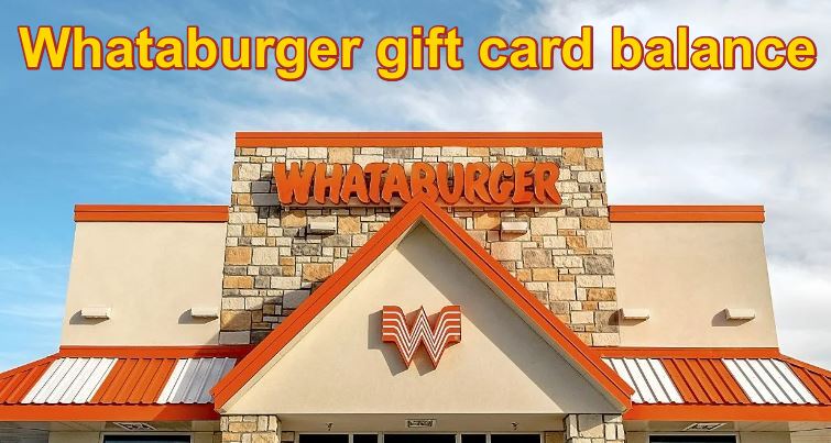 whataburger gift card balance