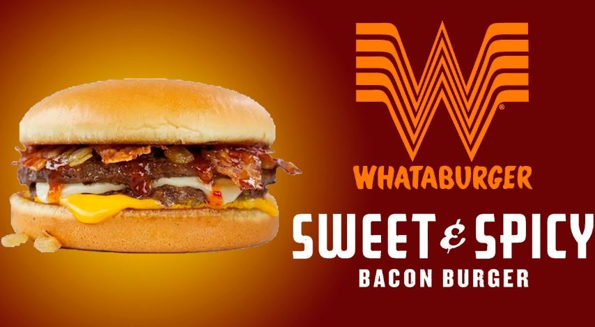 whataburger sweet and spicy bacon burger