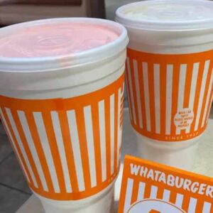 Whataburger Drink Menu - Fruit Punch