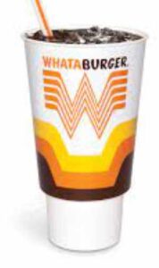 Whataburger Drink Menu - Soft Drinks