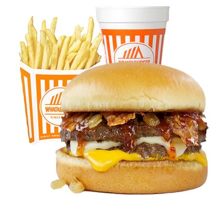 Whataburger sweet and spicy bacon burger